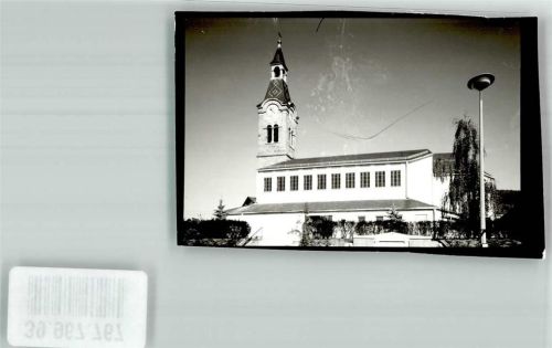 Böbrach Kirche Ort handschriftlich Foto Original aus Archiv eines Ansichtskartenverlags