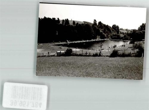 Schwarzach Schwimmbad Foto Original aus Archiv eines Ansichtskartenverlags Ort handschriftlich