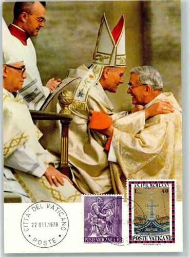 Vatikanstadt 1978 Papst Johannes Paul II Ort lt. Stempel
