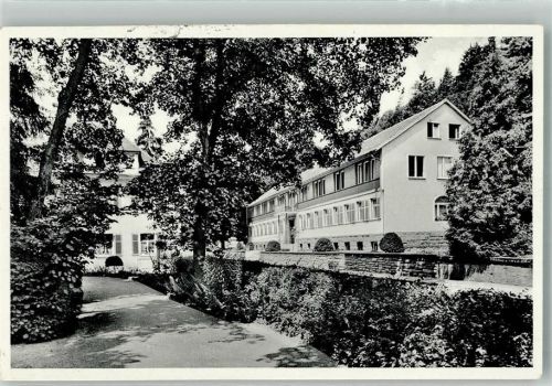 72401 W7452 Bad Imnau 1961 Foto AK Sanatorium