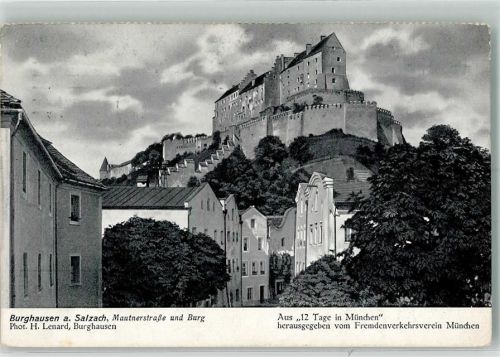 Burghausen Burg Foto Lenard, H.