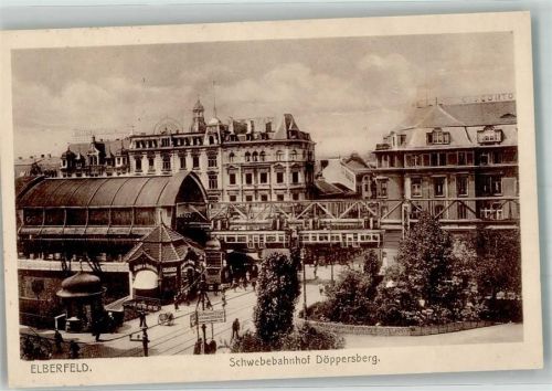 Elberfeld Schwebebahn-Bahnhof Döppersberg