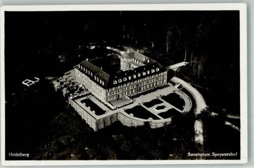 Heidelberg Fliegeraufnahme Sanatorium Speyerhof