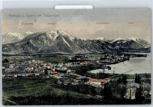 Rottach-Egern Hirschberg, Ringspitz, Fockenstein, Huter