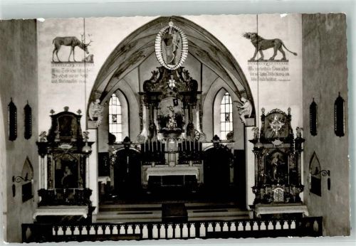 Kirchdorf Inneres der Kirche Mariä Himmelfahrt Fotograf Gruhl