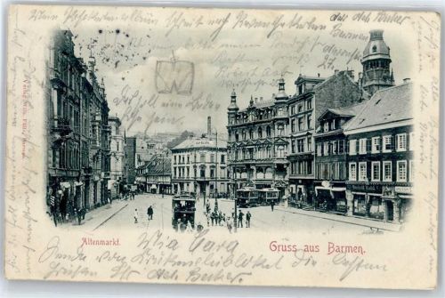 Barmen Altenmarkt, Straßenbahn