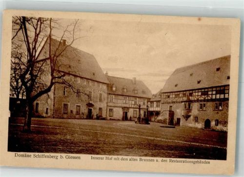 Gießen 1917 Domäne Schiffenberg Feldpost WK I