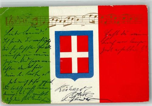 1900 Italian Flag