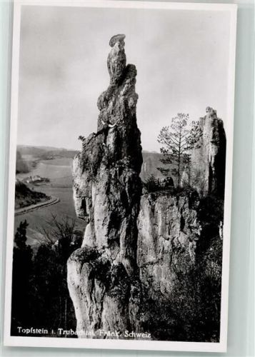 Haselstauden Felsformation Topfstein im Trubachtal
