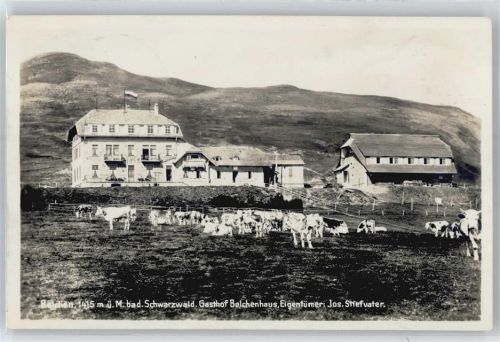 Feldberg Gasthaus zum Belchenhaus