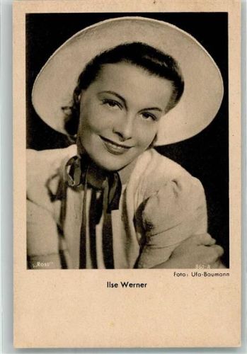 Fofo Ufa-Baumann Ilse Werner Filmschauspieler