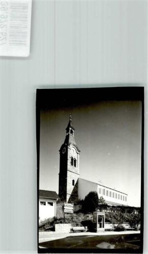 Böbrach Kirche Ort handschriftlich Foto Original aus Archiv eines Ansichtskartenverlags