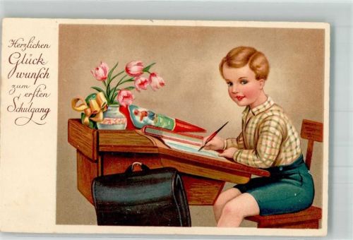 Glückwunsch Ranzen Schultüte
