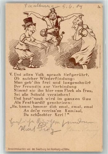 Bad Homburg 1904 Saalburg