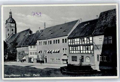 Sangerhausen Marktplatz
