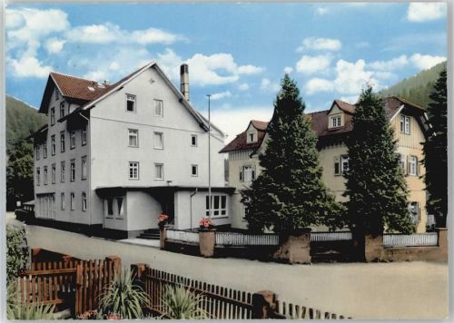 Bad Teinach Erholungsheim Waldfrieden