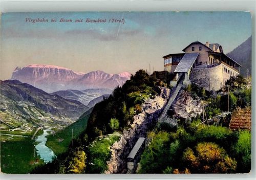 Virglbahn bei Bozen mit Eisacktal
