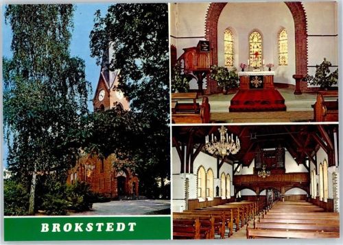 24616 W2351 Brokstedt - Kirche