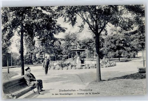 Thionville In den Moselanlagen