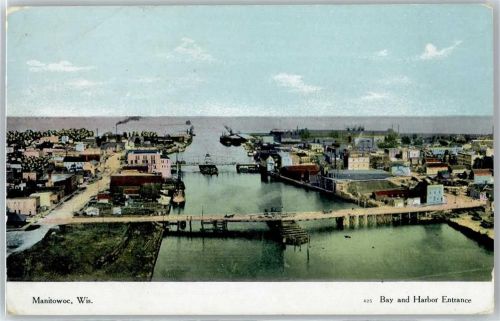 Manitowoc, Teilansicht, Hafen