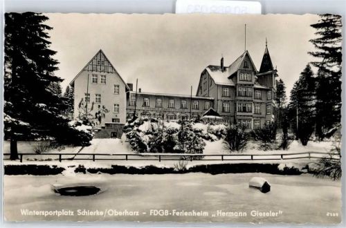 Schierke FDGB-Ferienheim Hermann Gieseler