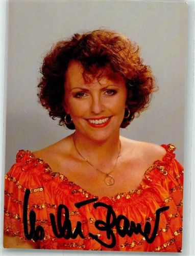 Portrait von Uschi Bauer mit Autogramm Fotograf Schorr