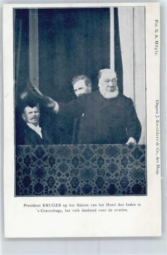 Präsident Kruger in Gravenhage