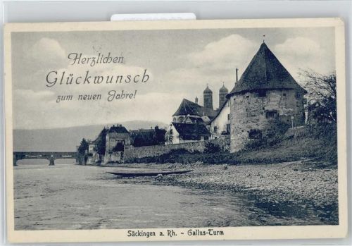 Bad Säckingen Gallus-Turm, Neujahr