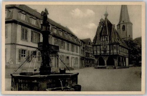 Michelstadt Marktplatz, Rathaus