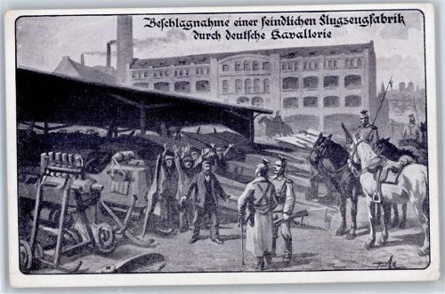 feindliche Flugzeugfabrik