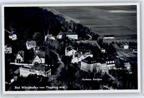 Bad Wörishofen Teilansicht, Kurhaus Sanitas
