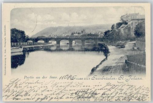 St. Johann Partie an der Saar, Brücke