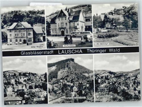 Lauscha Hotel Fridolin, Bahnhof, Teilansichten