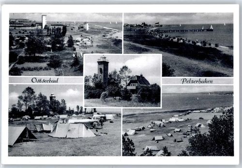 23730 W2430 Pelzerhaken - Ostseestrand, Leuchtturm, Campingplatz