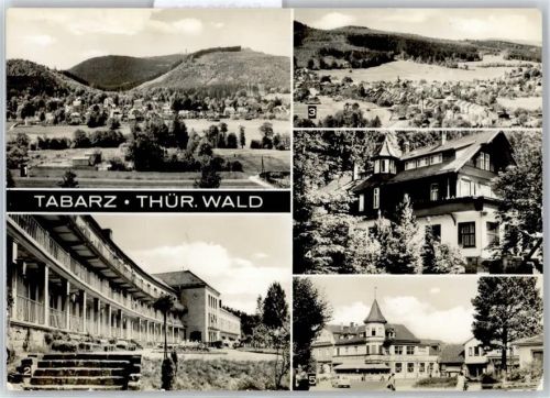 Tabarz FDGB-Erholungsheim Theo Neubauer, Erholungsheim der IG Wismut im Lauchagrund, Hotel Deutscher Hof