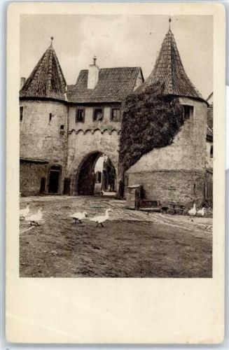 97357 W8718 Prichsenstadt - sign. Oskar Hendinger