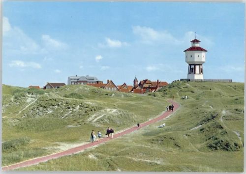Langeoog Teilansicht mit Turm