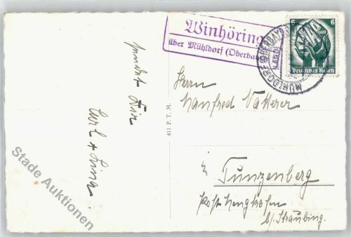 85238 W8067 Mühldorf , Oberbay - Landpost Winhöring