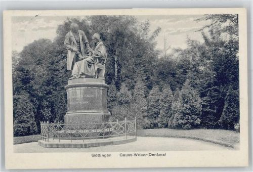 Göttingen Gauss-Weber-Denkmal