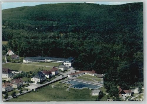 Bad Iburg Fliegeraufnahme, Schwimmbad
