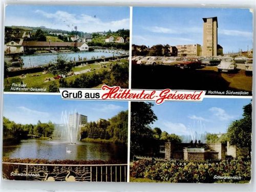 Geisweid Schwimmbad , Hochhaus Südwestfalen