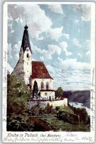 Pullach Künstlerkarte, Kirche