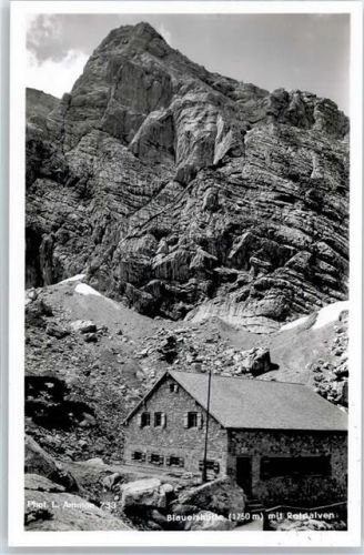 Berchtesgaden Blaueishütte mit Rotpalfen