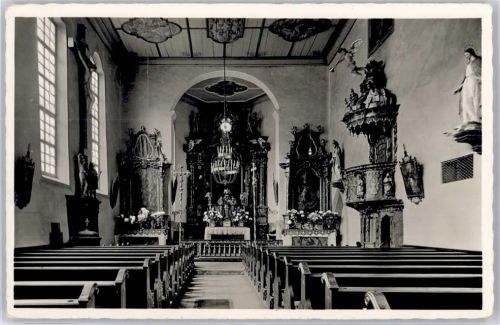 Wittichen Kirche Innenansicht