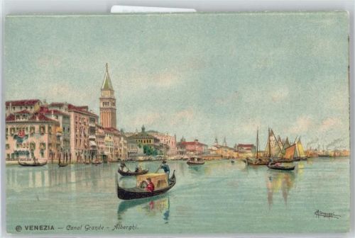 Venezia Canal Grande, Alberghi