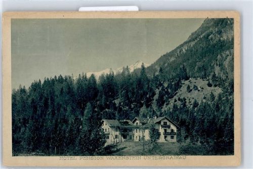 82491 W8104 Untergrainau - Hotel Pension Waxenstein