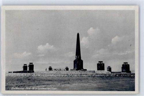 Ludweiler Ehrenmal 1914 - 18, Ludweiler/Saar