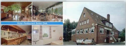 Dornumersiel Hotel Restaurant Buten Diek, Klapp-Karte
