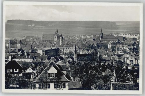 Ansbach Kirche, Teilansicht