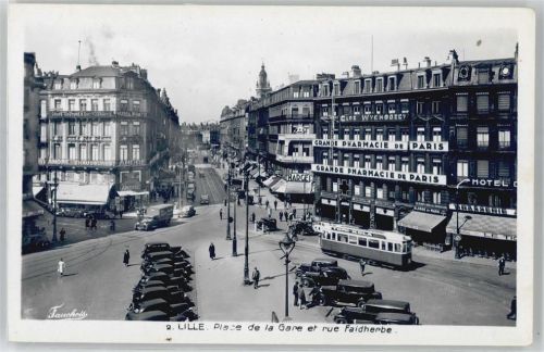 Lille Place de la Gare, Rue Faidherbe